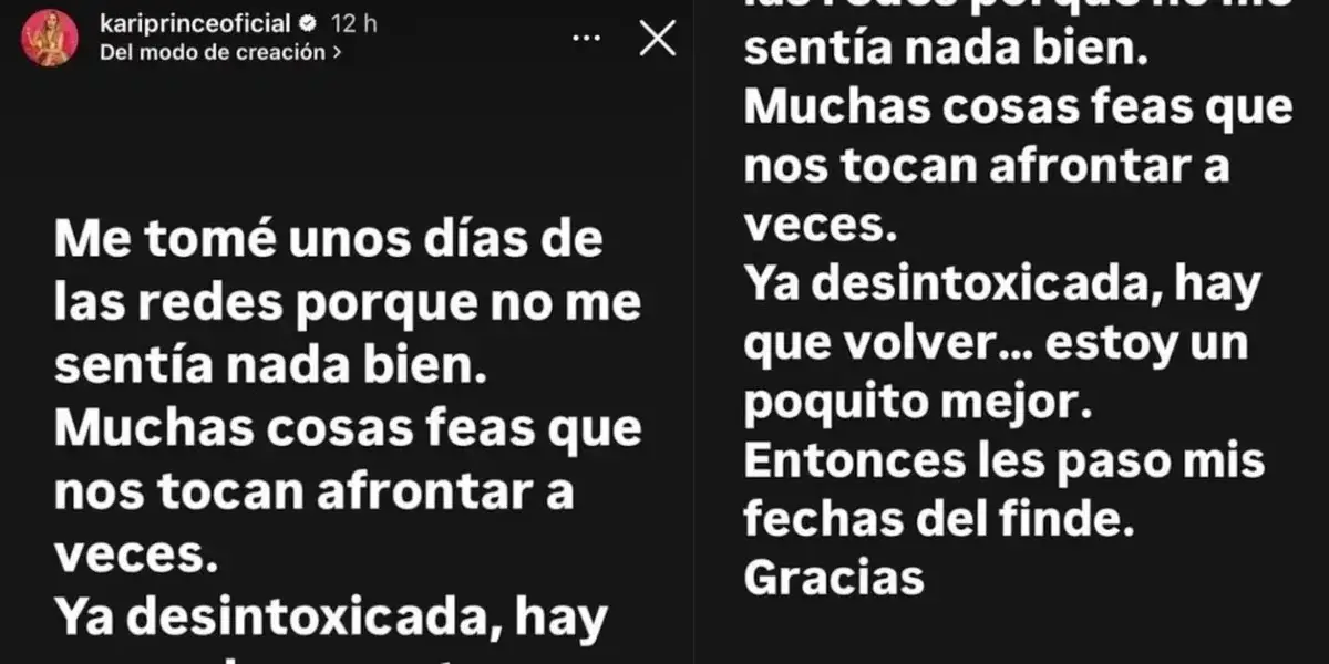 Karina "La Princesita".